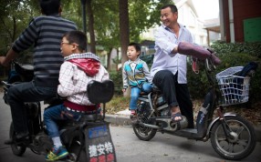 High living costs and widespread pollution are deterring couples from having more babies despite an easing in family planning policy. Photo: AFP