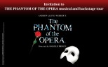 SCMP Subscribers only - Invitation to THE PHANTOM OF THE OPERA musical and backstage tour