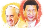 Pope Francis and President Xi Jinping