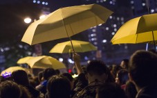 At issue among some US lawmakers is mainland China's strict framework on Hong Kong election reform, which triggered the massive Occupy Central protests in the city. Photo: EPA