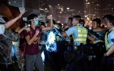 There are valid questions to be asked about the way the police acted, including allegations of assault. Photo: AFP