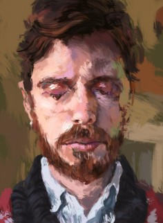 Red Beard - Self Portrait by Matthew Hall.