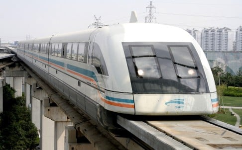 New Trojan Horse: China 'considering' building high-speed rail line from Beijing to the United States Magnetic-levitation_train