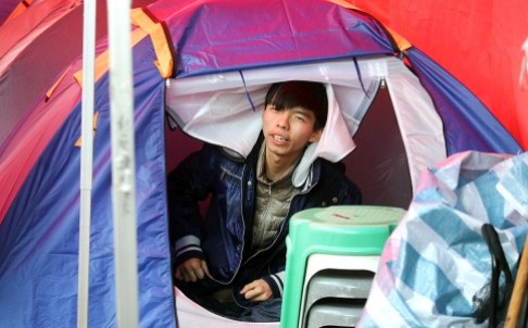 Joshua Wong. Photo: Dickson Lee