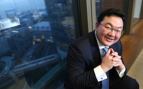 Malaysian businessman Jho Low, pictured in Hong Kong, says he is a victim of the cross-fire of Malaysian politics. Photo: Sam Tsang