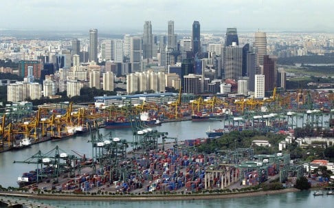 The Lion City, home to the world's second-busiest container port after Shanghai, has targeted key shipping companies. Photo: AFP