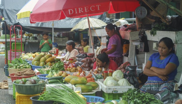 A market in Punta Gorda.