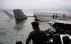 A Lion Air plane lies in water after crashing in Bali. Photo: AFP