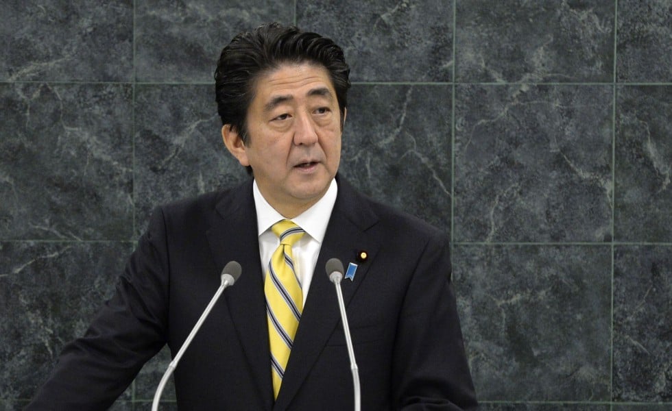 Conference of Zumbrota on SECURS-UPS Relations Shinzo_abe