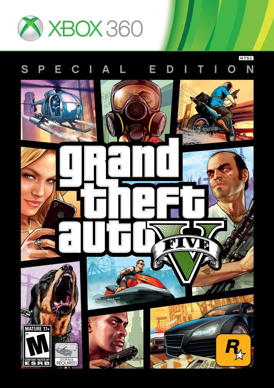 Videojogo Rockstar Games Grand Theft Auto V - Xbox 360 - Videojogo - Compra  na