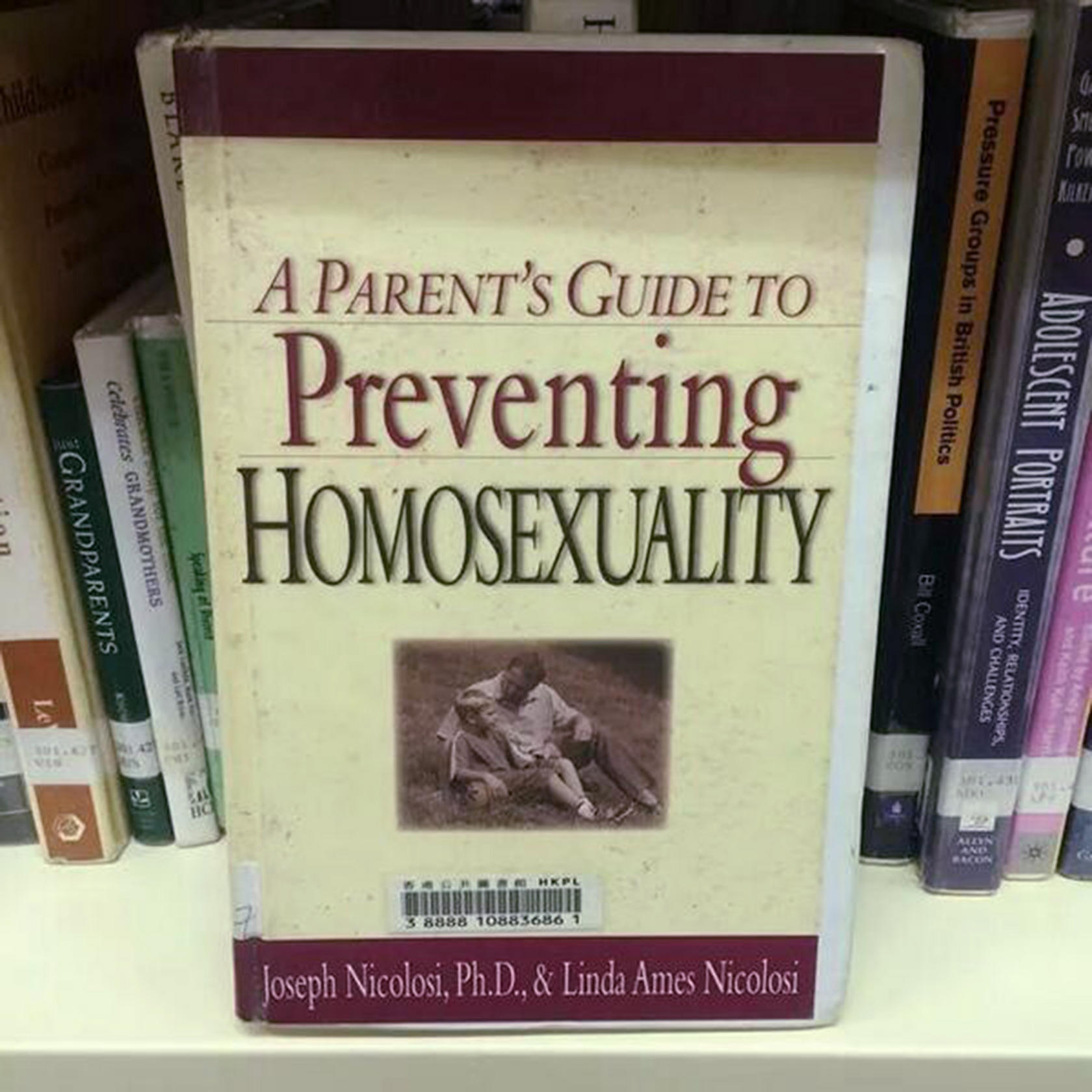A Parent's Guide to Preventing Homosexuality Hong Kong library under