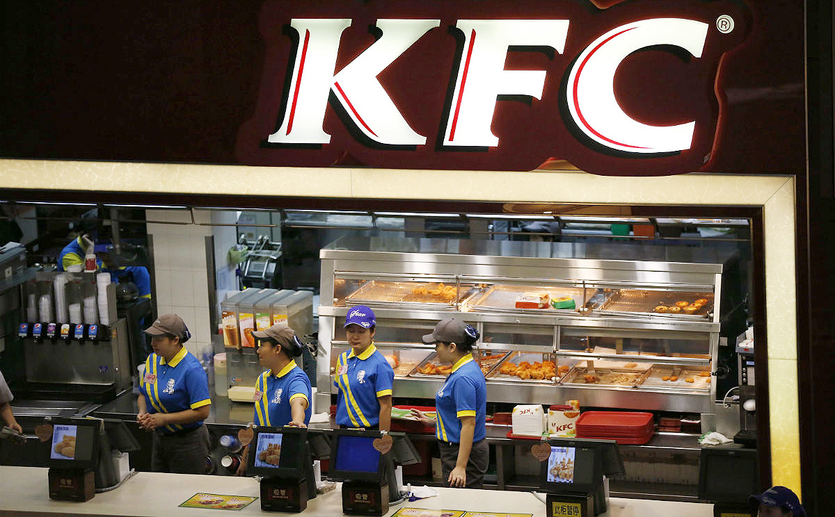 Yum is China’s biggest restaurant operator, with more than 4,600 KFC outlets and 1,200 Pizza Huts. Photo: Reuters