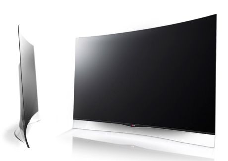 Curved screens deliver higher contrast and  clearer pictures.