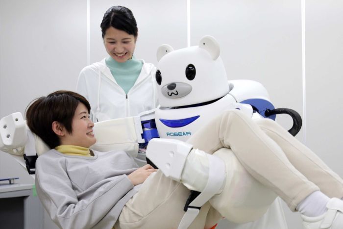 Care robots should look cute and friendly, says Robear’s inventor.