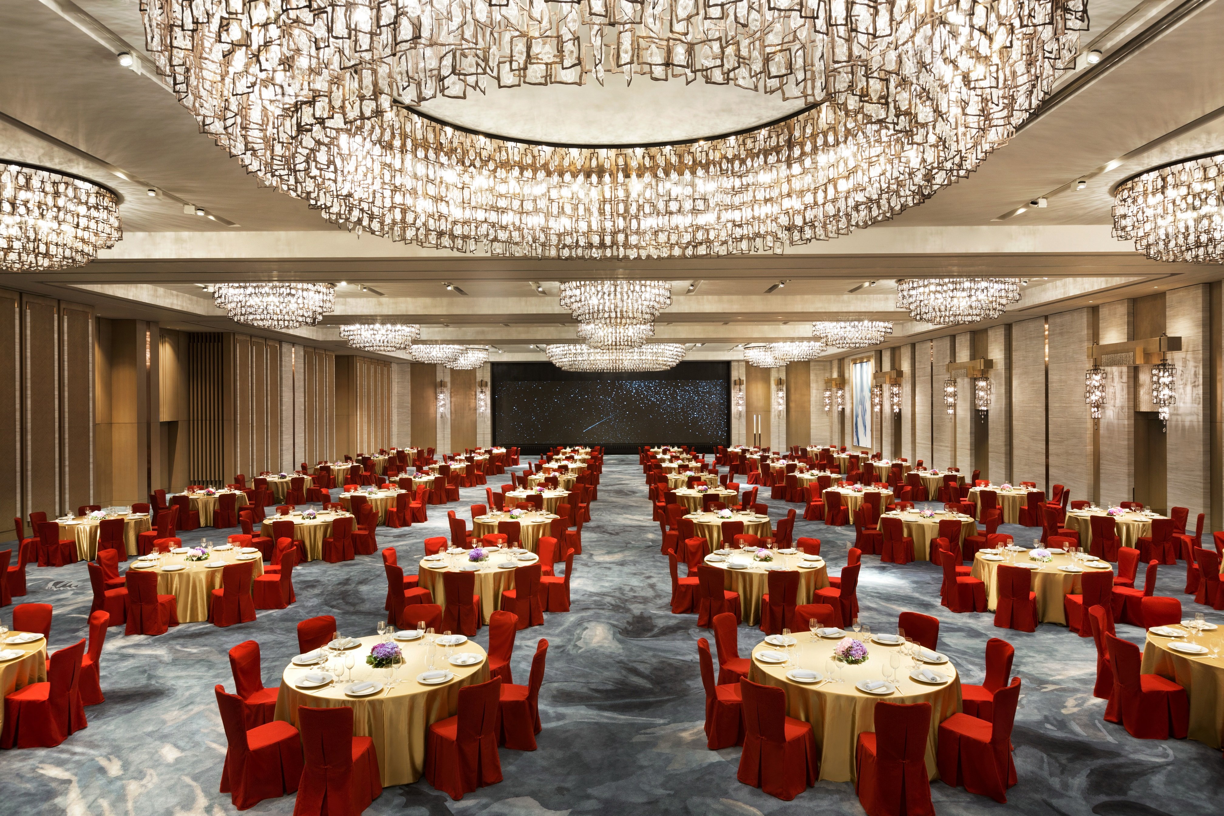 New hotel  ballrooms in Hong Kong and mainland China make 