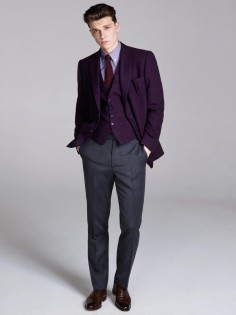 Looks from the Gieves & Hawkes autumn-winter 2013 capsule collection.