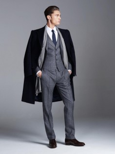 Looks from the Gieves & Hawkes autumn-winter 2013 capsule collection.