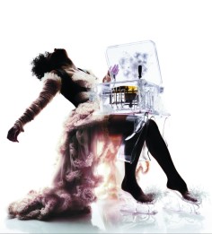 Bjork, on the cover of a 2002 DVD, shot by Knight.