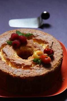 Orange chiffon cake