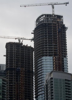 More condos have been built in Toronto. Photo: Bloomberg