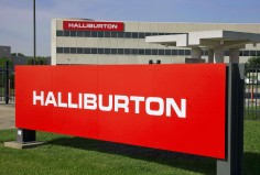 Halliburton oilfield services corporate offices in Houston. Photo: Reuters