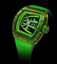 The Richard Mille RM59-01 Yohan Blake is a feat of micro-engineering thatembodies an athlete's relentless testing of physical and mental limits.