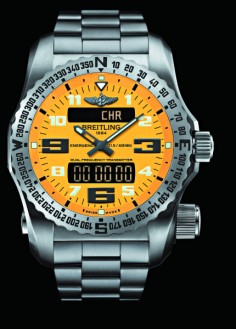 The Breitling Emergency II reveals an adventurer's readiness for life's unexpected situations.