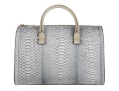 Mini tote in python and calf by Victoria Beckham 