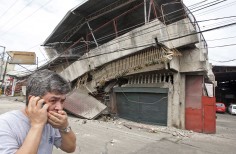 A university, school and malls suffered major damage in Cebu. Photo: Reuters