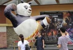 Made-in-China films like Kung Fu Panda seem unlikely without Hollywood help. Photo: AFP