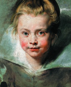 Rubens’ portrait of his daughter, Clara Serena, which is among the Liechtenstein collection.