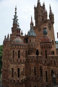 One of businessman Liu Chonghua's six castles in Chongqing. Photo: AFP