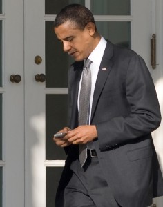 Barack Obama's call data may have been collected. Photo: AFP