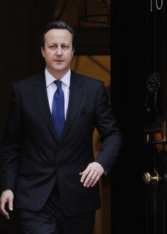 David Cameron's Conservatives face being forced into third in European elections. Photo: EPA