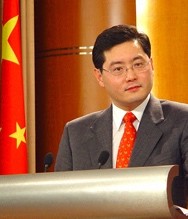 Foreign Ministry Spokesperson Qin Gang. Photo: SCMP Pictures
