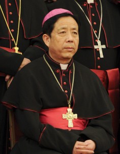 Bishop Johan Fang Xingyao. Photo: Xinhua