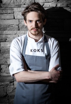 Poul Andrias Ziska of Koks has been travelling around Europe to promote New Nordic food.