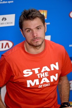 Stan Wawrinka has enjoyed his new-found fame, particularly his nickname "Stan the Man". 