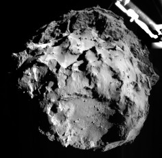 The comet 67P/Churyumov-Gerasimenko. Photo: AFP