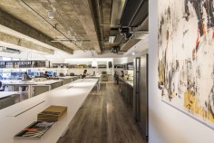 The KplusK studio moved from a vertical office spread over four floors to one level spanning 4,500 square feet. Photo: KplusK