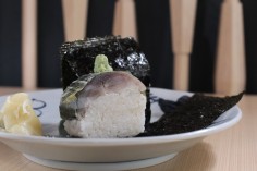 Saba sushi at Ore-no Kappou by Ginza Okamoto.