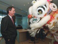 Blair Pickerell as a director at Jardine Fleming in 2000. Photo: SCMP Pictures