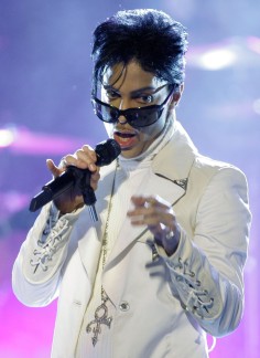Prince posted a set of "Purple Rules" that included no photography or cellphones at his show in New York in 2013. Photo: AP