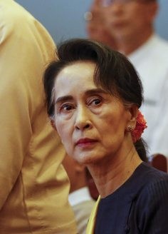 Aung San Suu Kyi, chair of the National League for Democracy. Photo: EPA