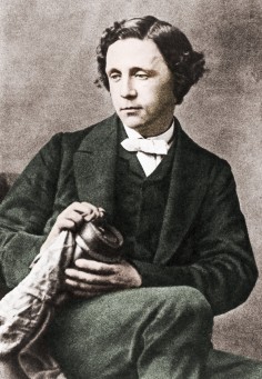 Lewis Carroll, whose real name is Charles L. Dodgson (1832-1989), is most noted for his book Alice's Adventures in Wonderland.