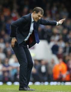 West Ham manager Slaven Bilic has an eye on Uefa Champions League qualification. Photo: Reuters