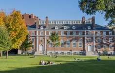 The Harvard campus. Top universities are looking beyond SAT scores and other such metrics. Photo: Corbis