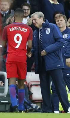 England manager Roy Hodgson said he was never in any doubt about Rashford. Photo: Reuters
