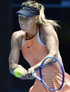 Maria Sharapova’s suspension for testing positive to the drug meldonium was cut from two years to 15 months. Photo: Kyodo