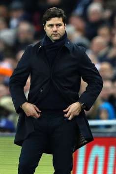 Tottenham head coach Mauricio Pochettino on the touchline during the Champions League defeat. Photo: AFP